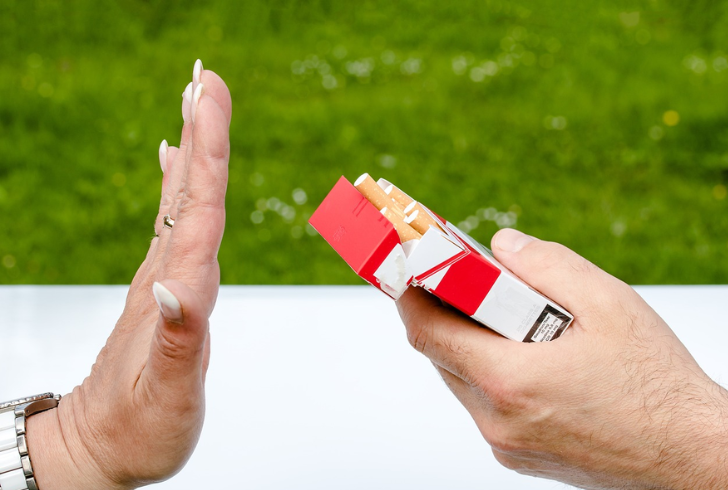 Say No to Smoking is a tough habit to kick, but your body will thank you in years to come.