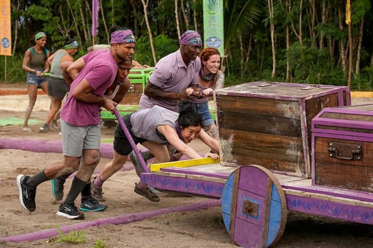 "Survivor" behind-the-scenes